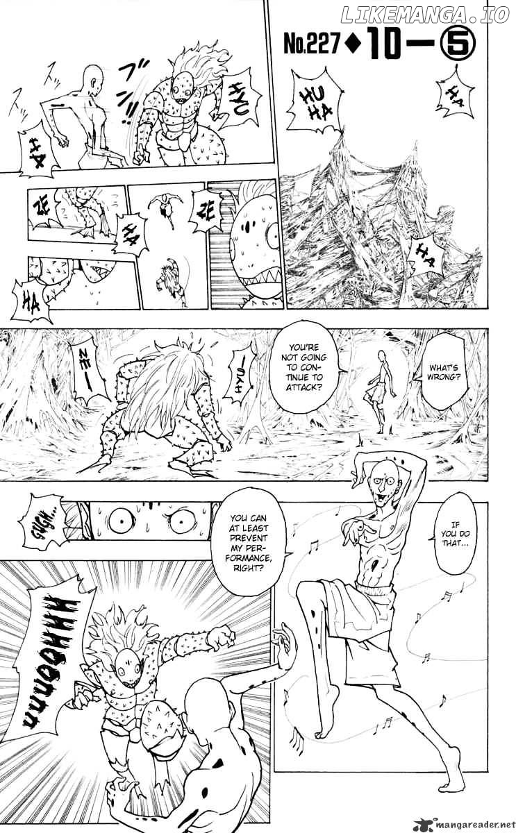 Hunter x Hunter, Chapter 227 image 01